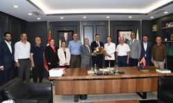 Türk-İş Heyetinden Başkan Özkan’a Ziyaret