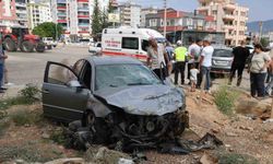 Kozan’da Saniye Saniye Kaza!