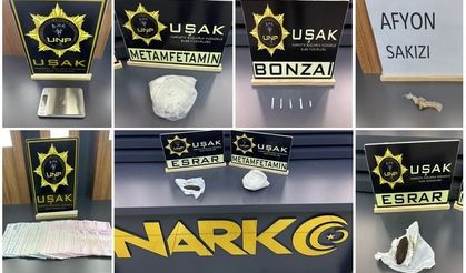 Uşak’ta Uyuşturucu Operasyonunda 3 Kişi Tutuklandı