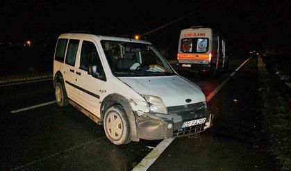 Aydın’da ticari araç takla attı: 1 yaralı