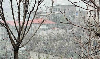 Nisan Ayında Kar Yağışı Etkili Oldu