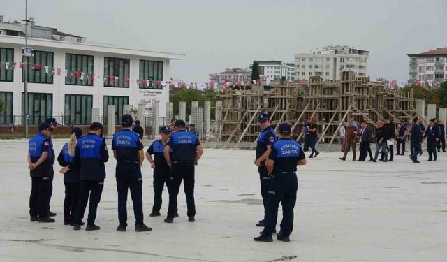 Atakum’da ‘100. Yıl Anıtı’ İnşaatı Durduruldu