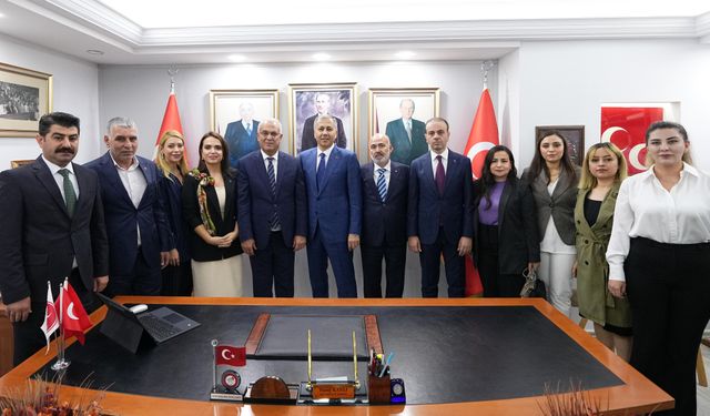 Bakan Yerlikaya’dan MHP İl Başkanı Kanlı’ya Ziyaret