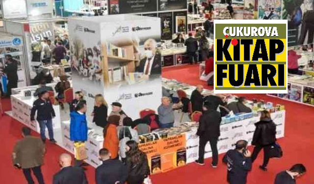 Çukurova Kitap Fuarı Kapılarını 13 Ocak'ta Açacak