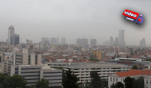 Çöl Tozu Bulutu İzmir’de Etkisini Sürdürüyor!