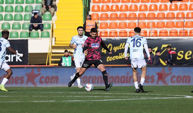 Adana Demirspor Alanya’da Mağlup Oldu
