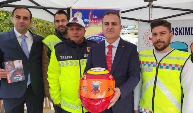 Jandarmadan ‘Güvenlik Kask’ Bilgilendirmesi
