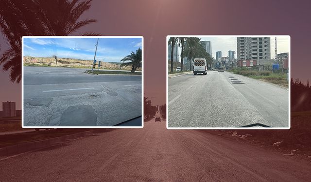 40 Yamalı Delik Deşik Karaisalı Yolu’nun Hali Harap