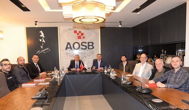 AOSB’de Çamur Kurutma Tesisi Protokolü İmzalandı