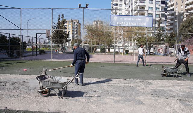Seyhan’da Spor Tesisleri Yenileniyor