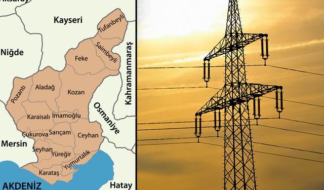 Adana’nın Bu 7 İlçesi Ekim Ayına Elektrik Kesintisiyle Girecek: İşte Liste