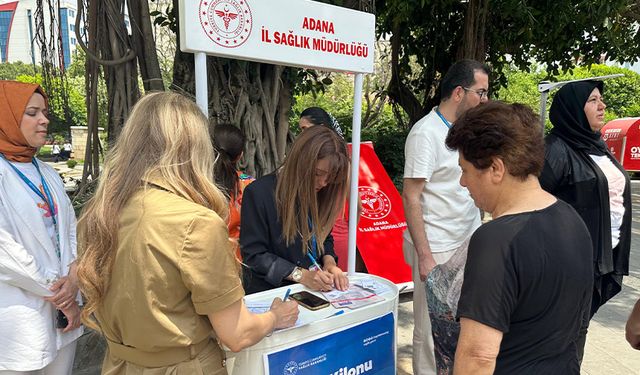 Adana’da “İdeal Kilonu Öğren, Sağlıklı Yaşa” Kampanyasına Yoğun İlgi