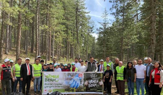 Saimbeyli Ormanlarında Temizlik Yapıldı