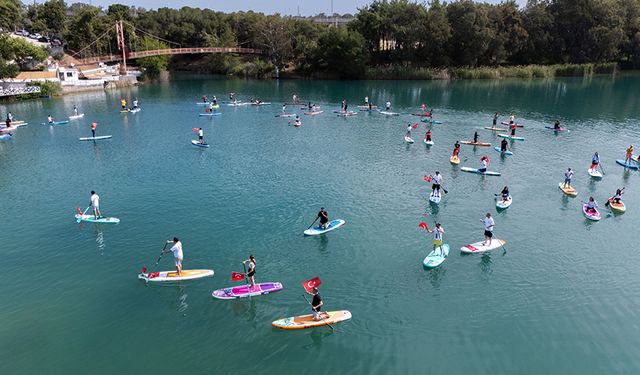Seyhan Nehri’nde 19 Mayıs Coşkusu