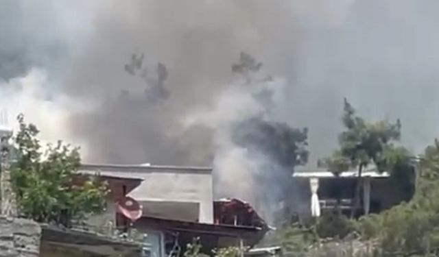 Adana Feke’de Ev Yangını Ekiplerin Müdahalesiyle Söndürüldü