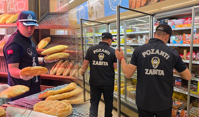 Adana Pozantı’da Market ve Fırınlara Sıkı Denetim