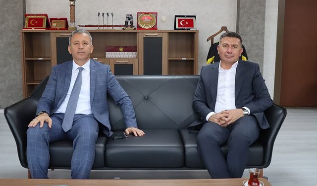 Başkan Şimşek’ten İl Müdürü Loğoğlu’na Hayırlı Olsun Ziyareti