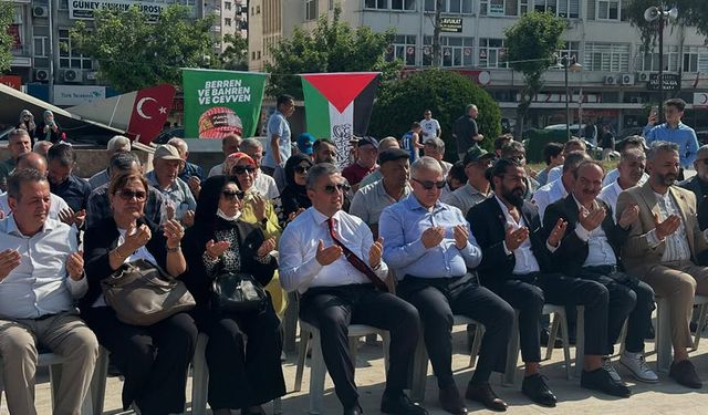Ceyhan’da ‘Özgür Filistin’ İçin ‘Kardeşlik Buluşması’ Etkinliği