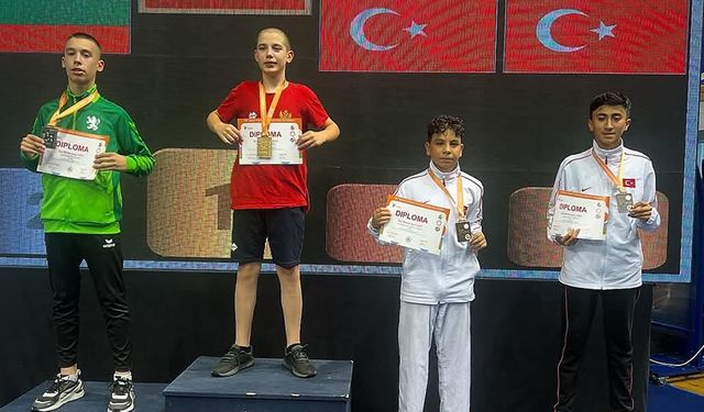 Pozantılı Karateci Karadağ’da Madalya Kazandı