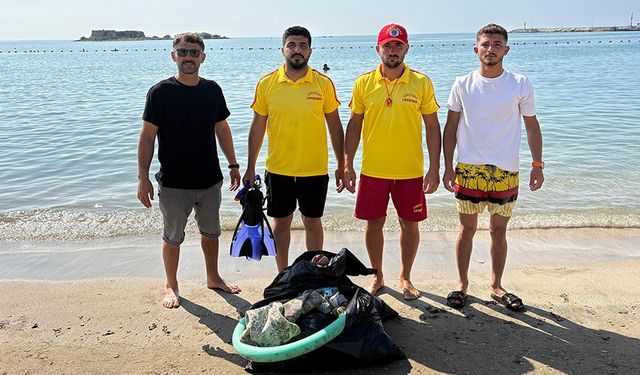 Yumurtalık Sahilinde Toplanan Çöpler ‘Pes’ Dedirtti