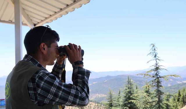 Adana’da Bin 700 Metrede Yangın Gözetimi: Termal Kameralar Görev Başında!