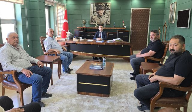 Aladağ Kaymakamı Kurdu Göreve Başladı: Başkan Özdemir’den Ziyaret