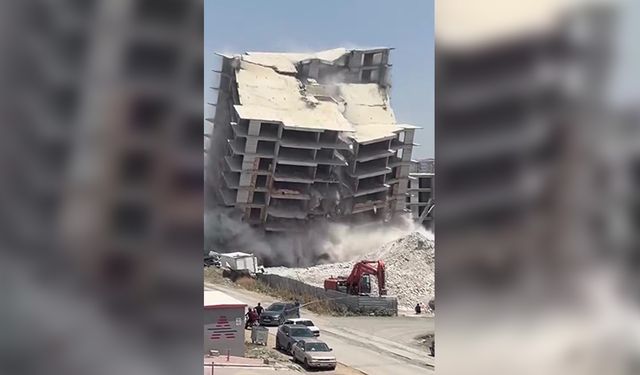 Deprem Gibi Yıkım! O Anlar Kamerada, Görünce Şaşıracaksınız