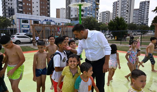 Kozay, Yeni Su Parkında Çocuklarla Buluştu: “Bu Mutluluk Her Şeye Değer”