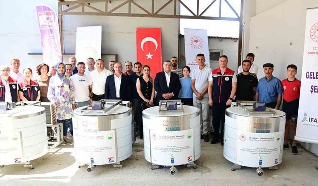Süt Üreticilerine Yüzde 75 Hibeli Soğutma Tankı Desteği