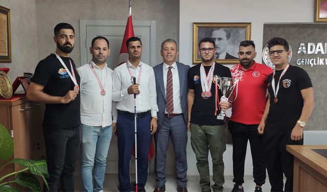Görme Engelli Sporculardan Adana’ya Gurur Dolu Ziyaret!