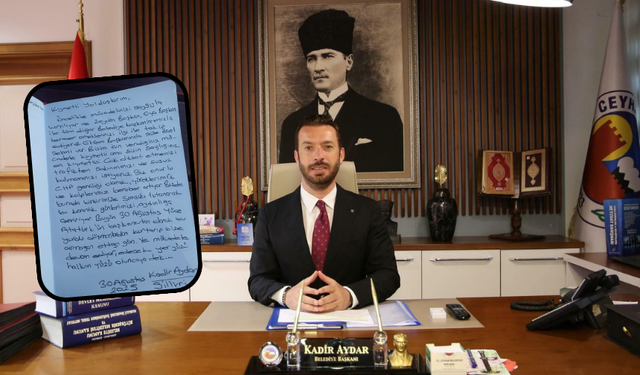 30 Ağustos’ta Kadir Aydar’dan Özel Mesaj: “Mücadeleye Devam”