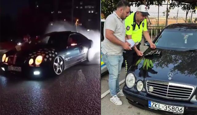 Lastik Yaktı, Görüş Kapandı, Trafik Durdu! Polis Affetmedi