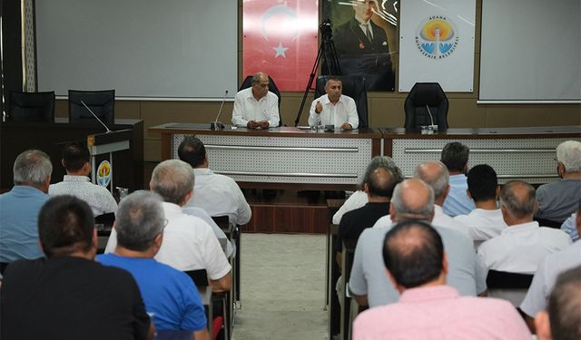 Güngör Geçer Adana İçin Sahaya İndi: Muhtarlarla Çözüm Masasında Buluştu