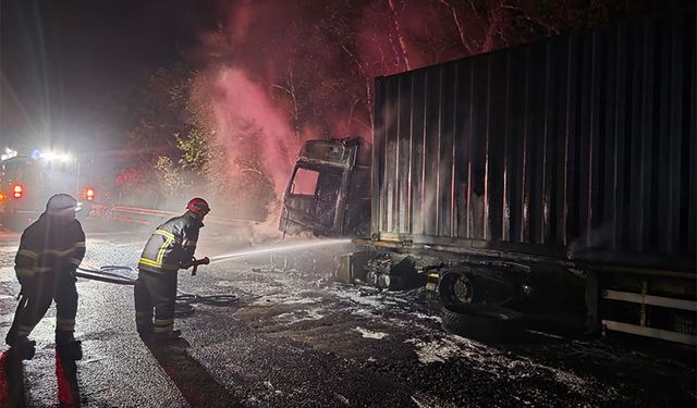 Pozantı’da Nefes Kesen Müdahale: Yangın Söndürüldü, Yol Tekrar Açıldı
