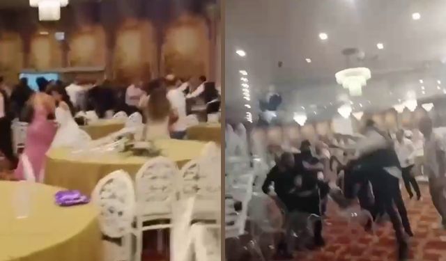 Adana’da Gelin Ve Damat Tarafı Düğünde Birbirine Girdi