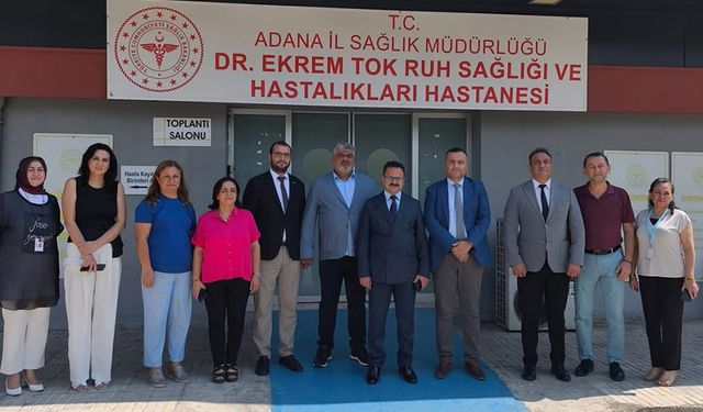 Adana’da Ruh Sağlığı Hizmetleri Gündemde: Kaymakam Alkan’dan Kritik Ziyaret