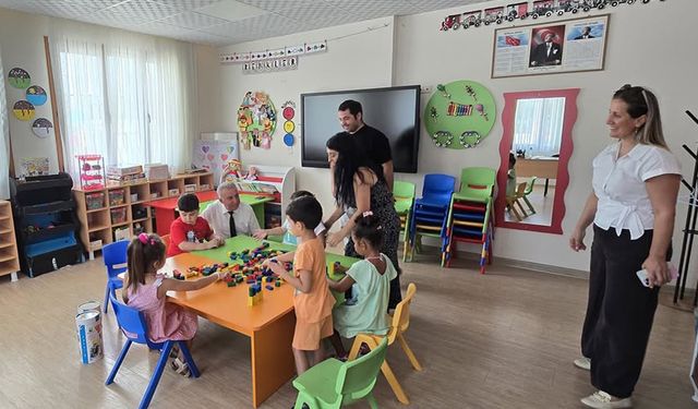 Eğitimde Yakından Takip: Müdür Kavak’tan Anaokulunda İnceleme