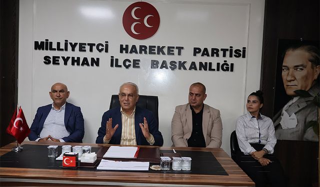 “Terörsüz Türkiye” Buluşması İçin Seyhan İlçe Teşkilatı Toplandı