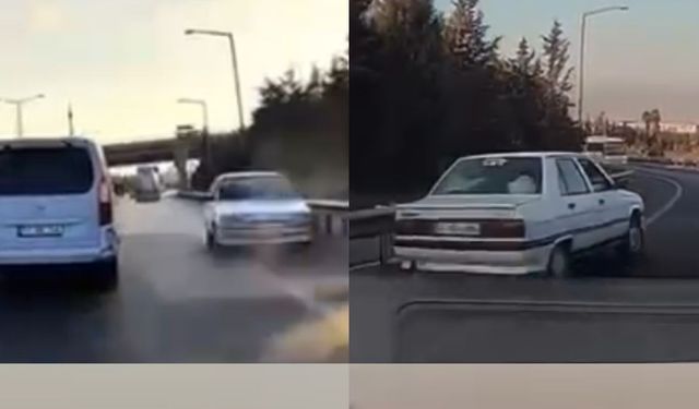 Otomobil Sürücüsü Ters Yönde Otoyola Girdi: Ehliyetine El Konuldu