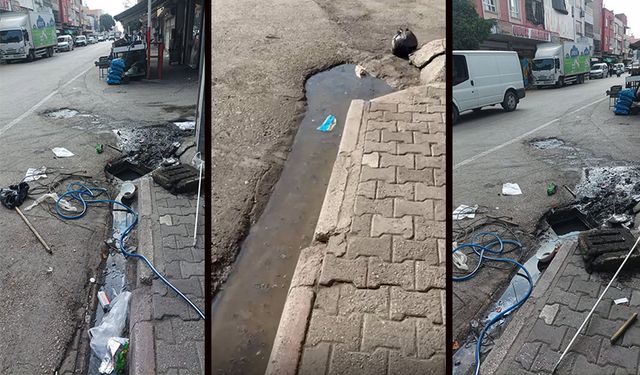 Seyhan’da Rögar Krizi: Pis Su ve Kötü Koku Mahalleliyi Rahatsız Ediyor