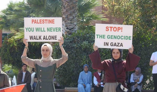 Gazze İçin Gökyüzüne Balonlar Uçurdular! Filistin’e Anlamlı Mesaj