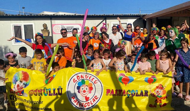 Bir Gülücükle Hayat Değişiyor: Gönüllü Palyaçolardan Hatay’da Moral Etkinliği