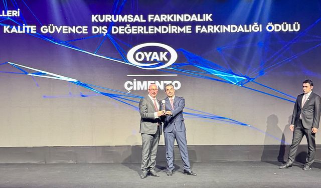 TİDE’den OYAK Çimento’ya Prestijli Ödül: Kurumsal Yönetimde Örnek Başarı