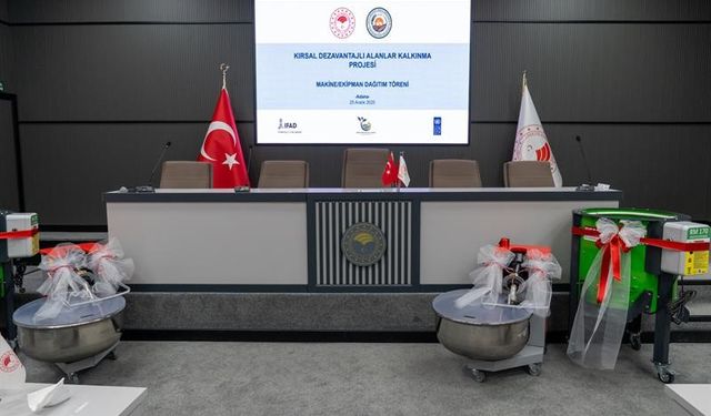 Adana’da Çiftçiye Tam Destek: Yüzde 100 Hibe ile Makine Dağıtıldı