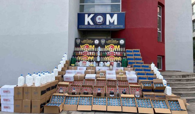 Adana’da Yılbaşı Öncesi Dev Operasyon! Milyonlarca Liralık Kaçak İçki ve Altın Ele Geçirildi!