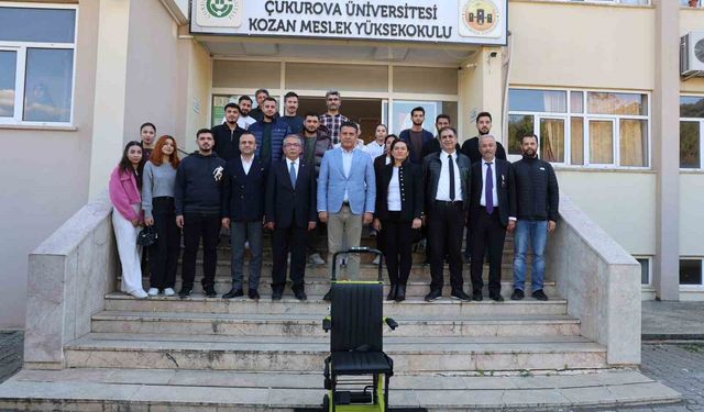 Merdiven Engeli Son Buldu! Kozan Belediyesi’nden Örnek Destek