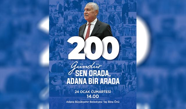 Adana Başkanını Bekliyor: Zeydan Karalar’ın Yokluğunda 200. Gün Dayanışması