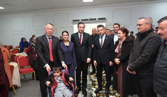 Ceyhan Belediyesi ile Tayvan Hükümeti’nden Engelsiz Yaşama Destek