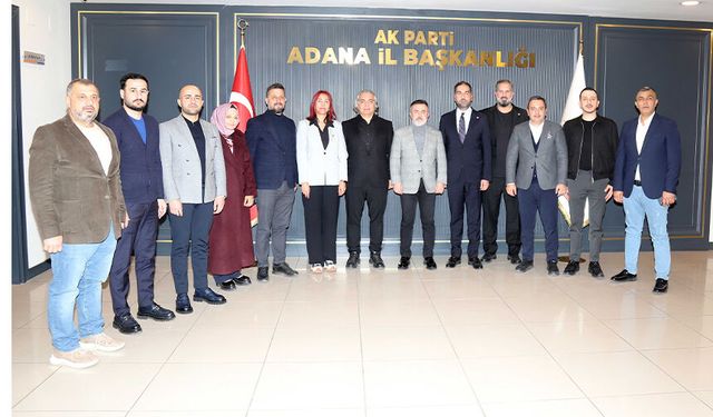Çukurova GİAD’dan AK Parti’ye Ziyaret: “Adana İçin Elbirliğiyle Çalışmalıyız”