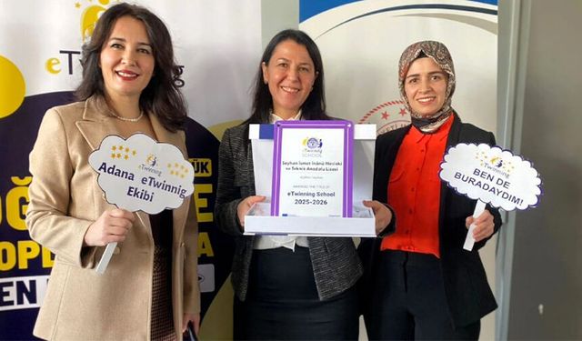 Eğitimde Uluslararası Başarı: Seyhan İsmet İnönü Etwinning Okulu Oldu